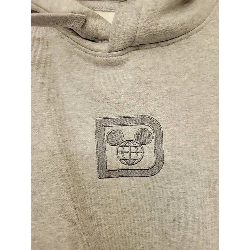 NWT Disney Parks Walt Disney World Castle Gray Hoodie Sweatshirt XXL - Picture 2 of 7